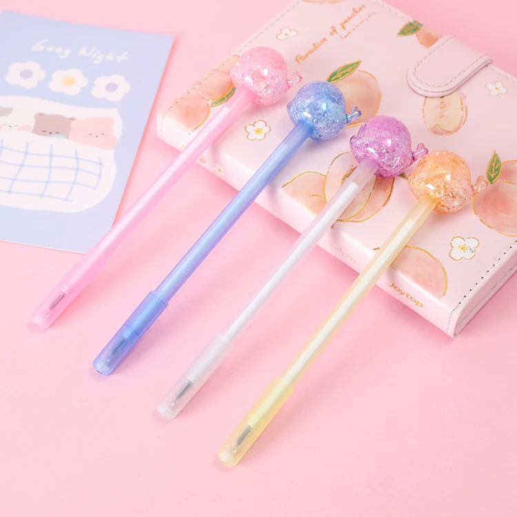 Канцтовары Хрустальная ледяная трещина Дельфин гелевая ручка акриловая мультяшная Яркая Цветная подводная ручка для животных оптом