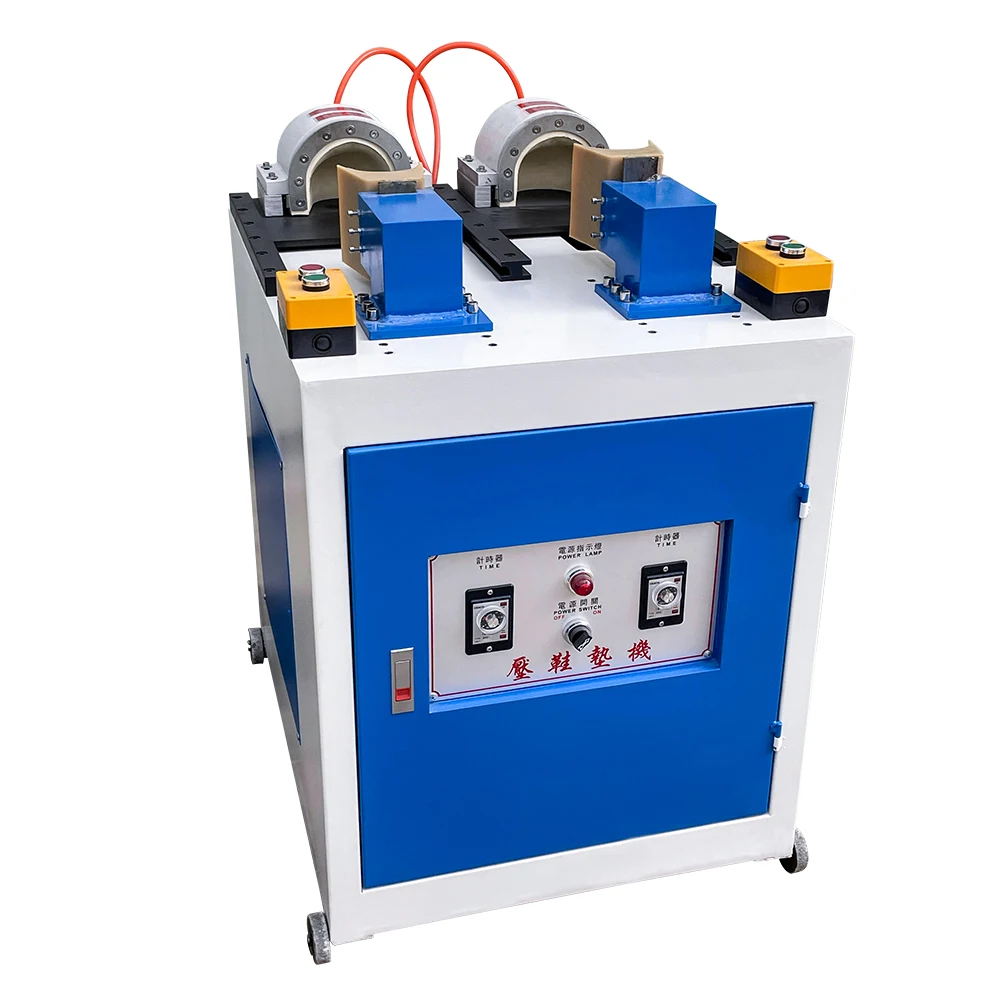 Factory Essential Air Bag Pressure Manufacturing Safety Shoes Toe Iron Fixing Machine