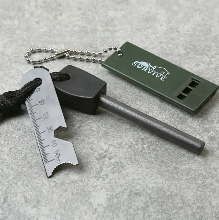 3A Outdoor Camping Hiking Survival Fire Lighter Flintstone Mini Magnesium Ignition Rod Flint Striker Fire Starter