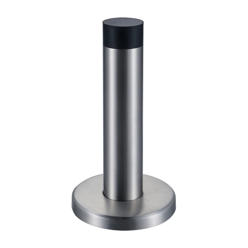 Furniture Hardware Stainless Steel Hollow Tube Door Magnet Stopper Holder