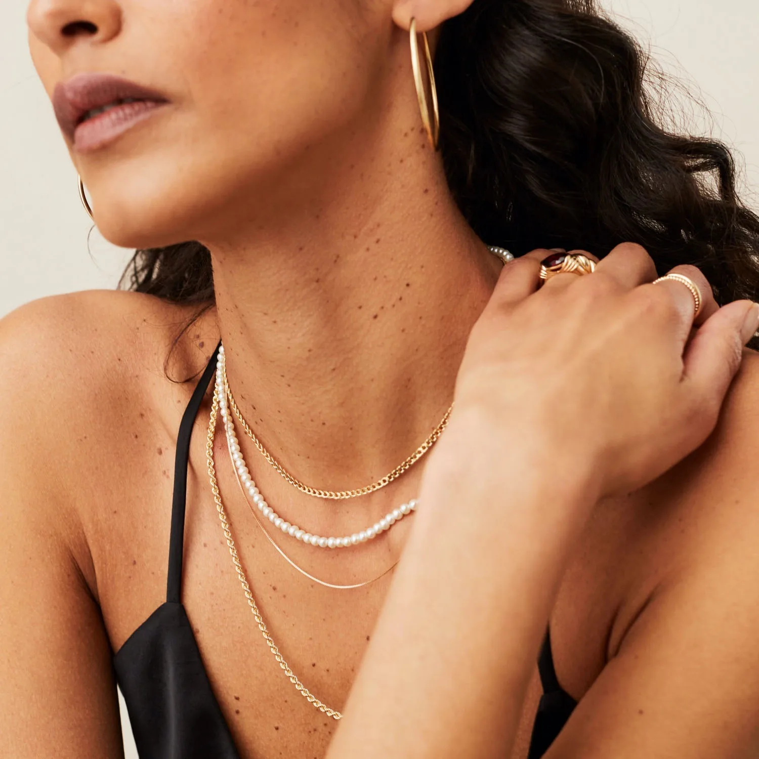 Hot selling simple hiphop style solid rose gold cuban link twisted rope stainless steel chain choker necklace