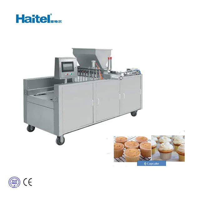 
Multi-function muffin stuffed cupcake custard cake making machine 