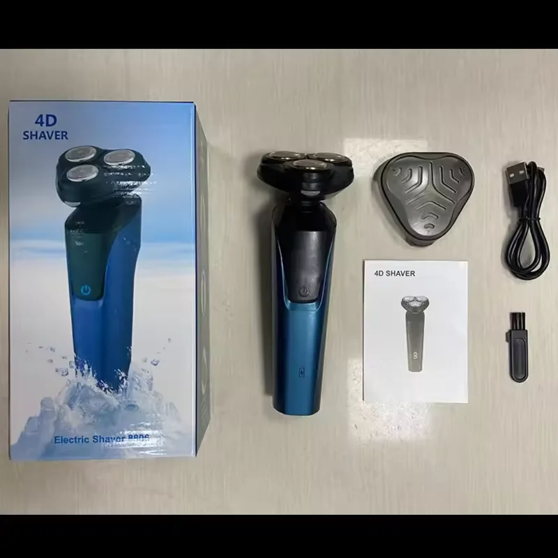 3 in 1 Electric Shaver Washable Rechargeable Electric Razor Hair Clipper Cutting Shaving Machine for Men Beard Trimmer