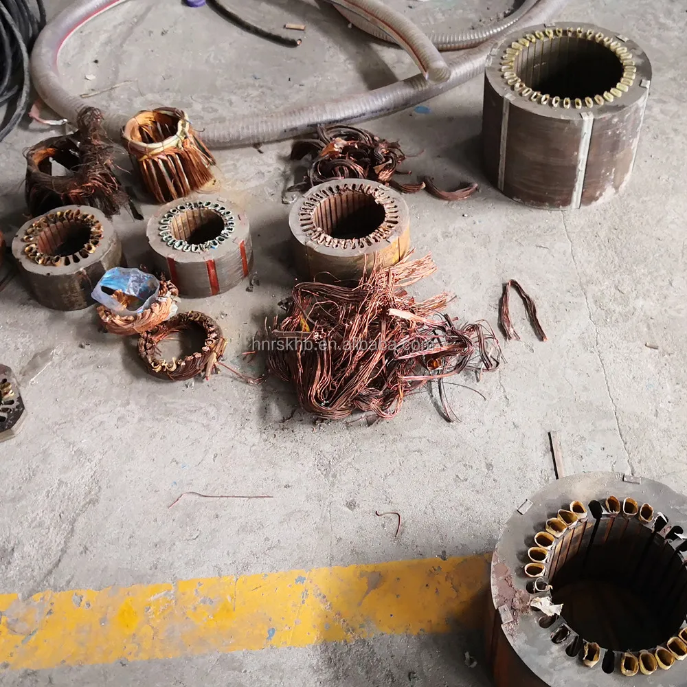 Electric Motor Recycling Machine Scrap Motor Stator Separation Machine