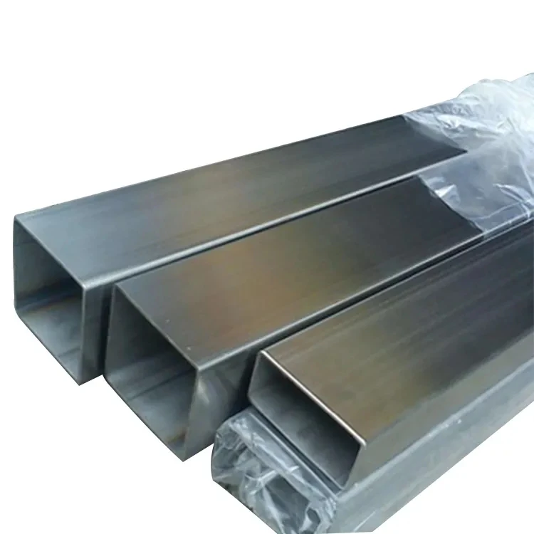 SUS321H stainless steel square tube Seamless Metal 201 304 316 ASTM Stainless Steel square Pipes Factory Price