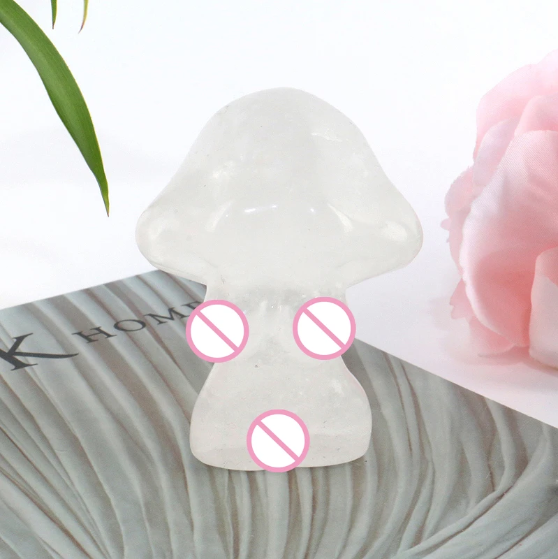 Natural crystal mushroom crystal body