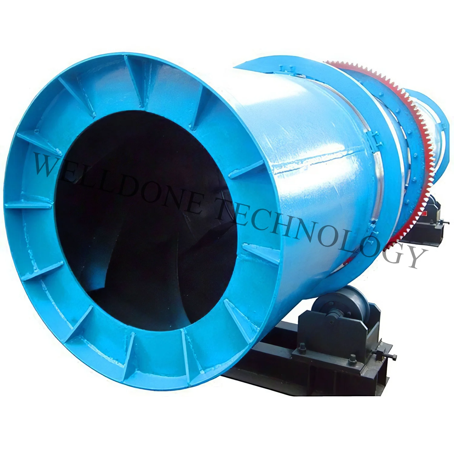 New Design Biomass Sawdust Dryer Wood Chips Paddy Straw Rotary Drum Dryer