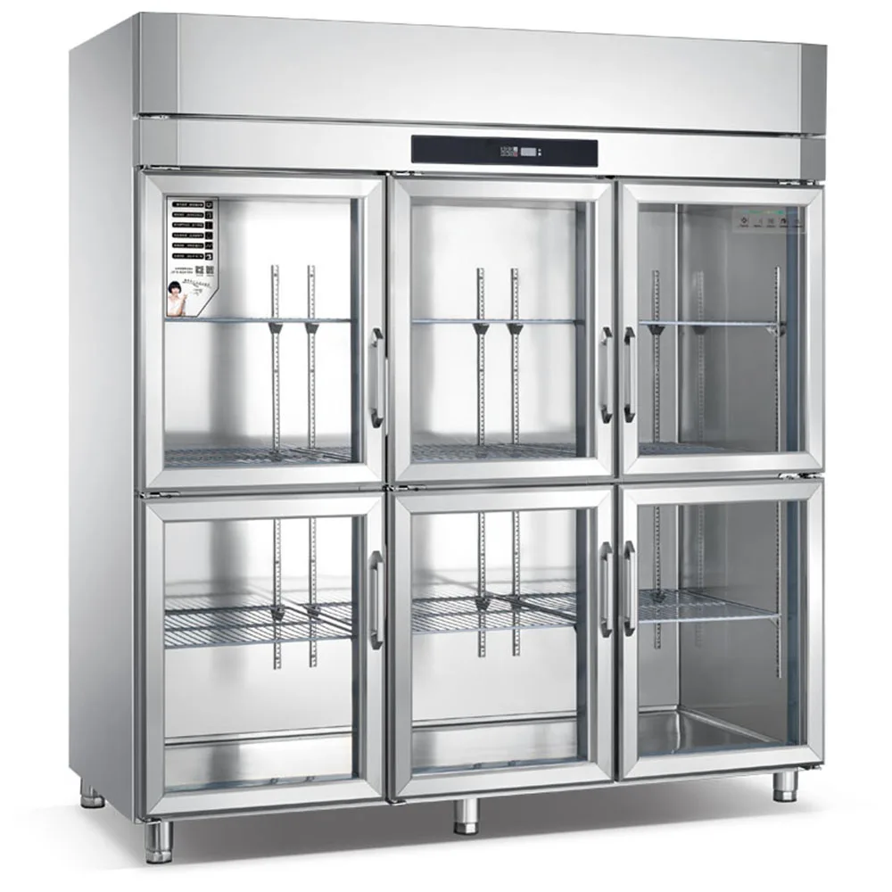 Abundant supply of professional manufacturing slim commercial refrigerator sale six door refrigerators commercial