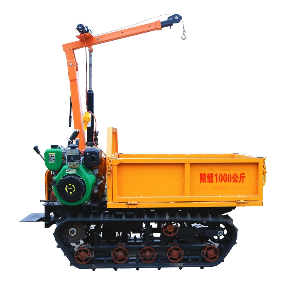 Cheap price Mini Dumper Crawler Transporter Truck walk type whole Terrain