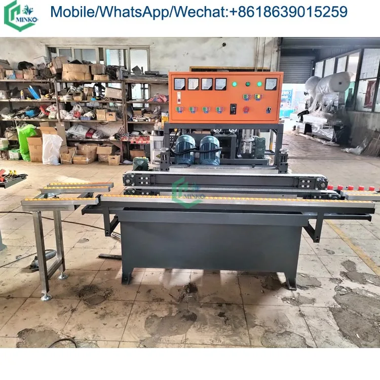 Портативное оборудование для обработки углов кромки стекла машина полировки зеркальных кромок с прямой линией