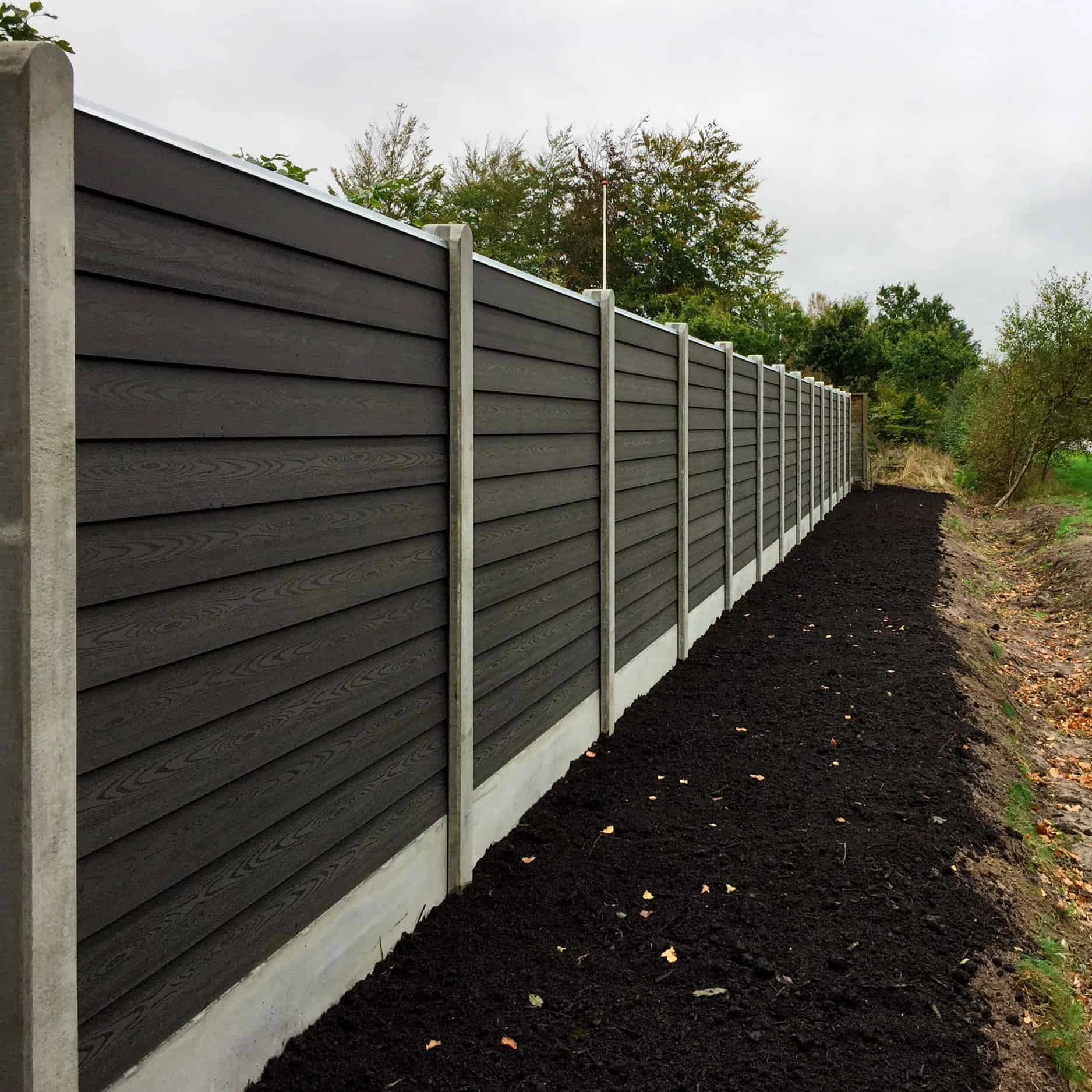 Уличная конфиденциальность, деревянная пластиковая композитная панель, декоративная доска из ДПК, садовый забор