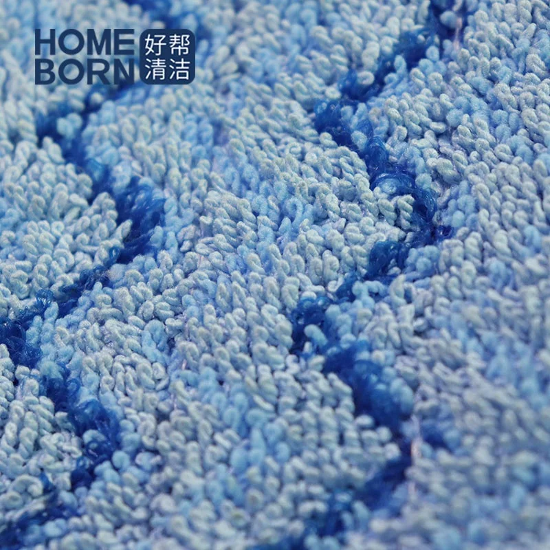 Xingtai hot magic microfiber mop pad yarn refill flat mop head with four colors hanging ear