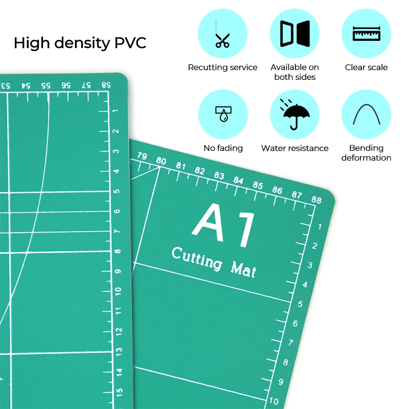 Quality Wholesale Novelty Pattern cutting mat Eco friendly 2mm thickness a0 pink cutting mat