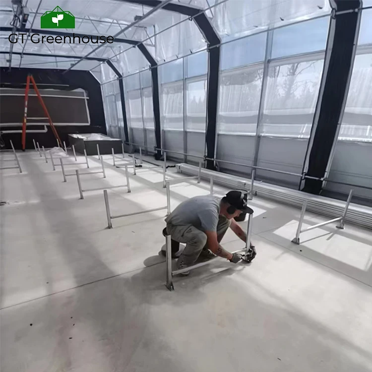 GT blackout system green house black out fully automated light dep greenhouse