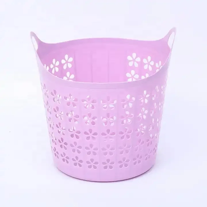 Portable Storage Box Bathroom Laundry Basket Collapsible Plastic Laundry Basket