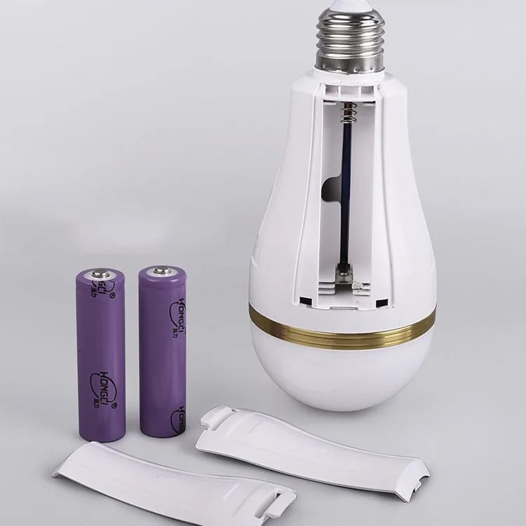 High quality Intelligent E27 Rechargeable Emergency Smart Bulb 1600mah Emergency 12w 15w 18w LED  Bulb Light with Battery