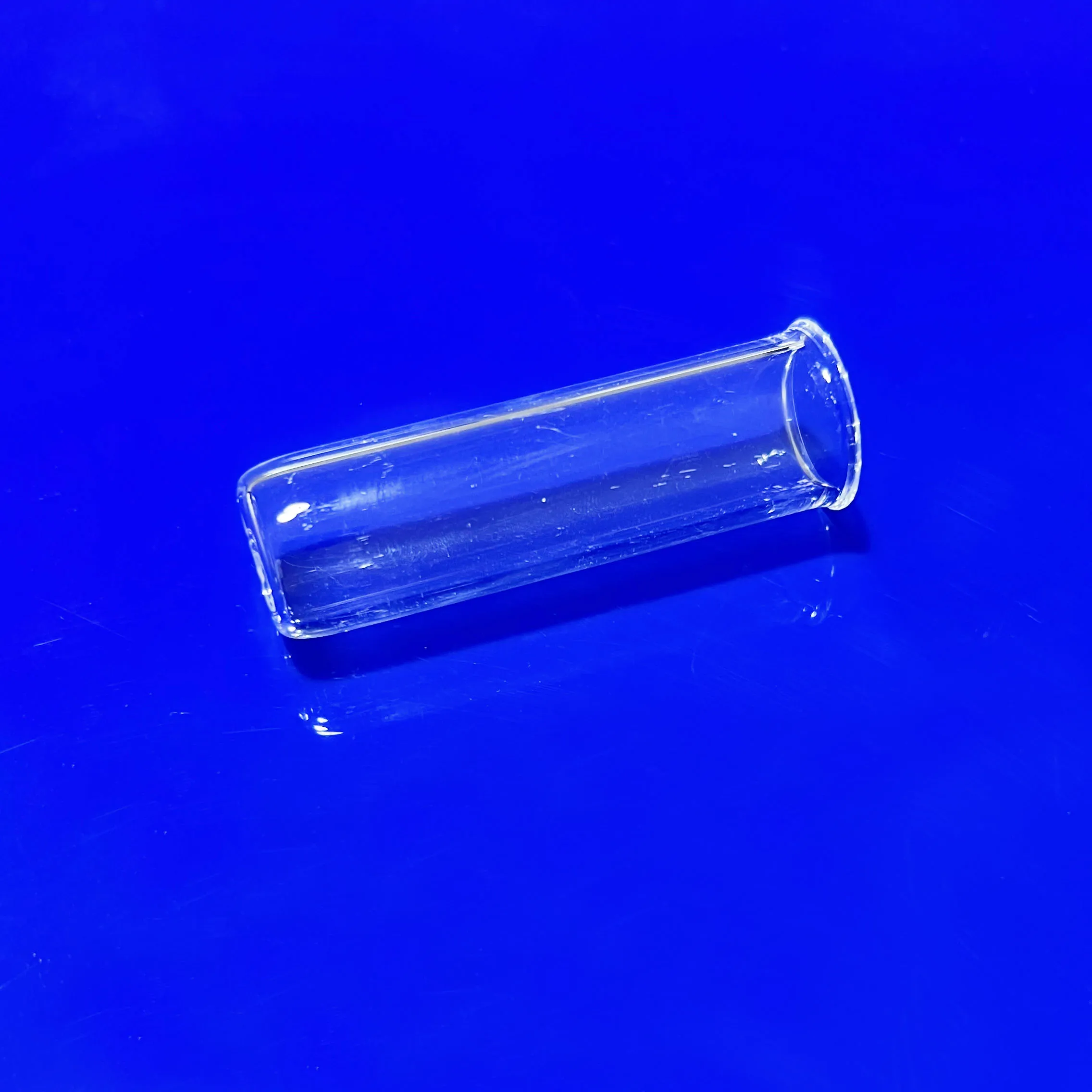 Processing high temperature resistant transparent end sealed round bottom flat bottom cup test tube