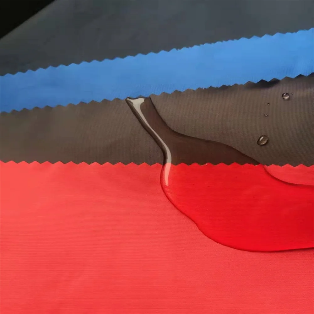 Водонепроницаемая нейлоновая тафта с полиуретановым покрытием для палатки