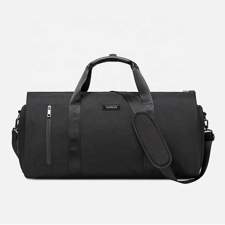 carry-on garment bag large duffel bag suit luxury high quality garment suit bag with shoe pocket