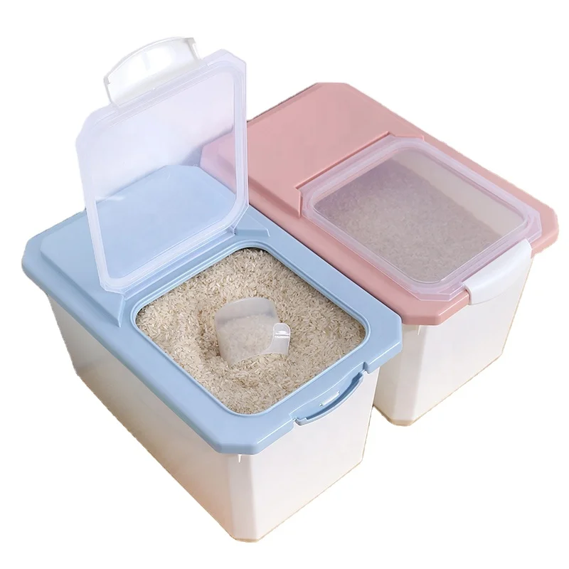 Miscellaneous Grain Nut Candy Fresh With Seal Safety Ring Box Dispenser Rice Kitchen Storage Plastic Set Airtight Food Container (1600124671504)