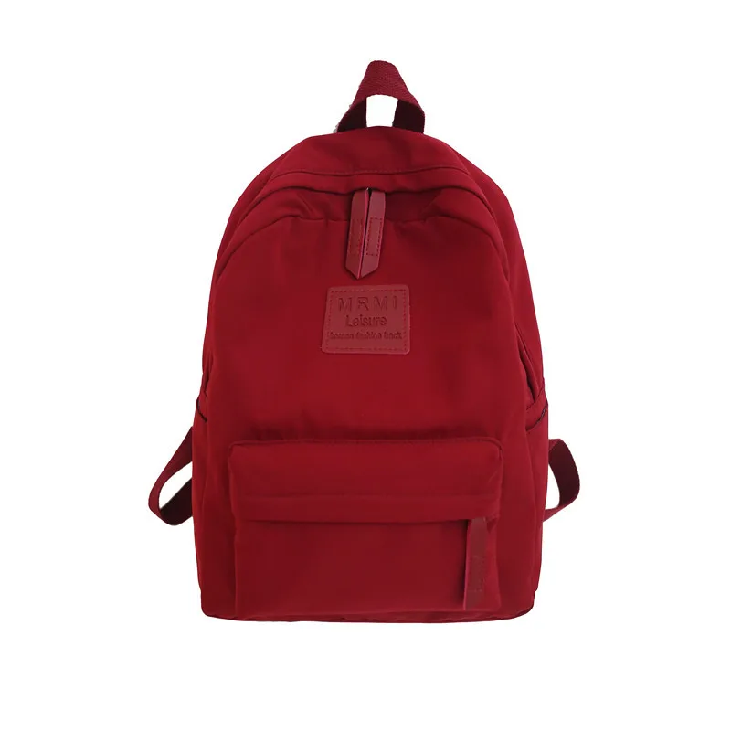 South Korea ladies shoulder bags campus retro school bags for teenagers girls nylon canvas casual sports backpacks