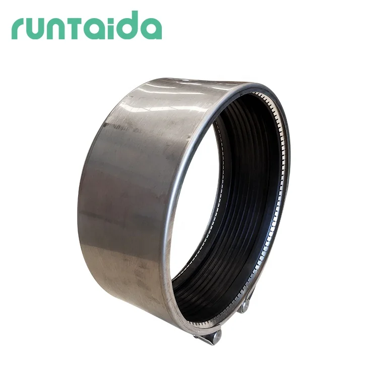 Customized large diameter wholesale price morsetto di riparazione ss 304 leak hdpe hdpe repair clamp