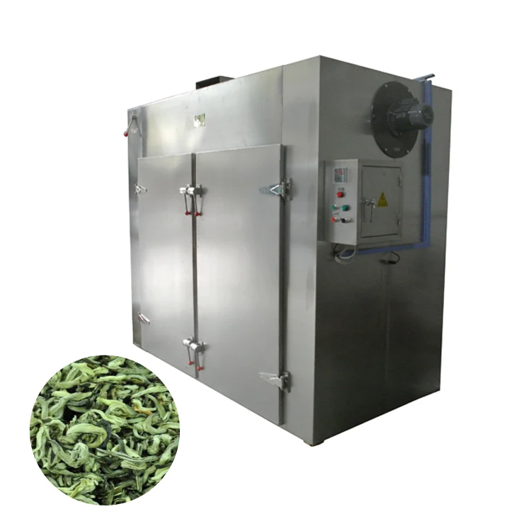 stainless steel double door hot air fruit dryer oven vegetables drying equipment