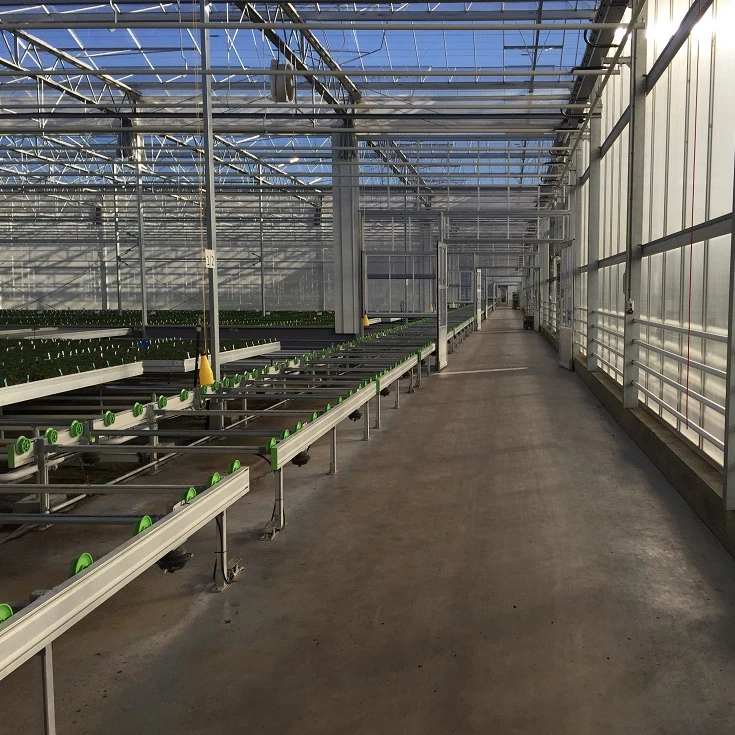 Factory price portable pallet bench greenhouse logistics nursery growing table