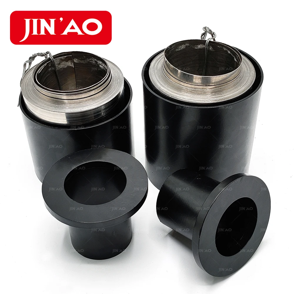 Stainless steel material with end bracket telescopic spiral spring steel cover on sale