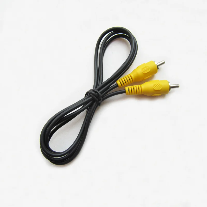 3 Meter Flat Wire RCA AV TV Cable Jack 3 RCA To 3 RCA Parallel Audio Video Cable