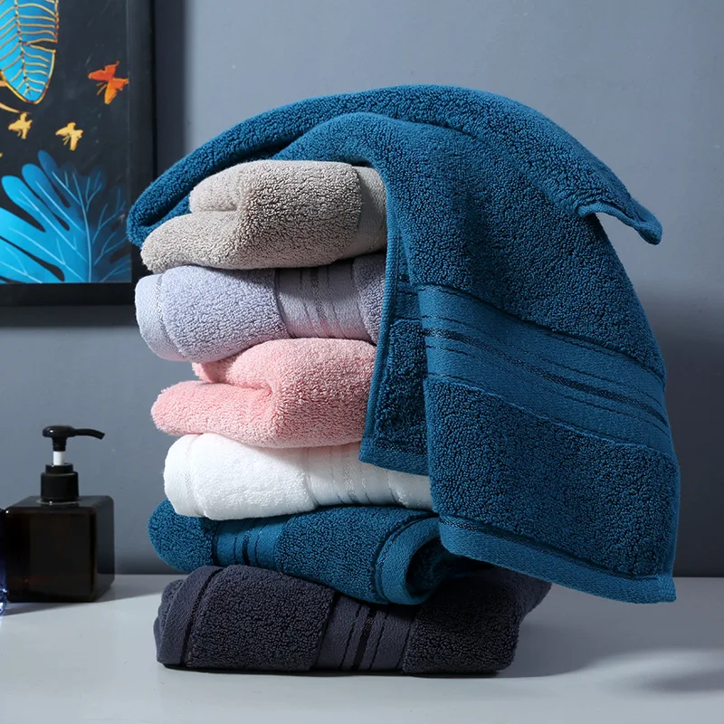 China Factory Wholesale Soft 100% Cotton Face Hotel Towel with Custom Logo