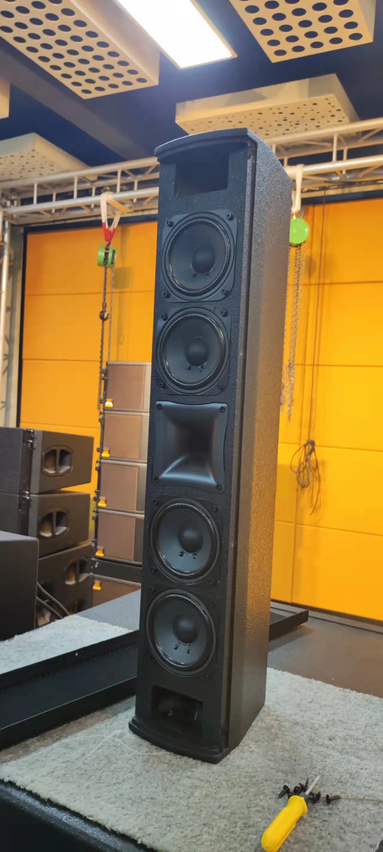 Sound equipment 4 inches Church PA line array  Column Speaker