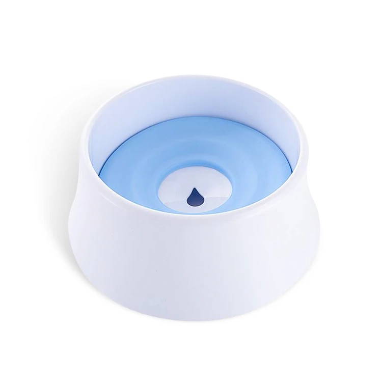 Dog Cat Splash Proof Water Feeding Bottle Floating Pet Slow Drinking Water Bowl