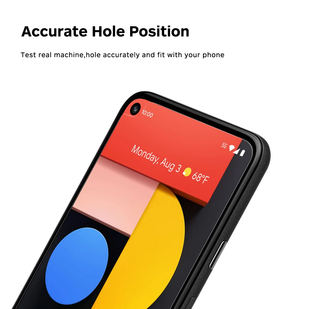 Factory Sales Directly Silicone Screen Protector Replacement For Google Pixel 4a 5a 6 Screen Protector Tempered Glass