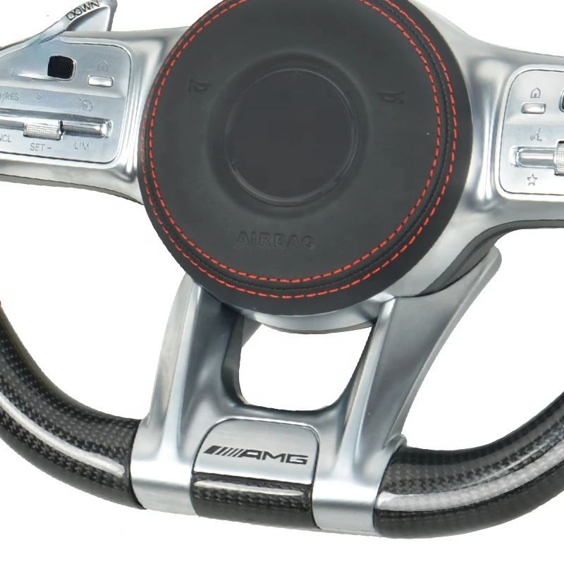 For Benz cls-class cls260 cls300 cls320 cls350 cls400 cls500 old model to new AMG carbon fiber wholesale steering wheel