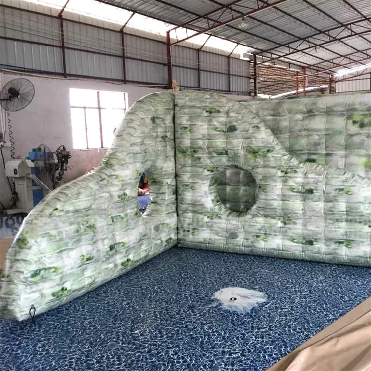 Joyful Fun Wholesale Cheap War Zone Obstacle Outdoor Inflatable Paintball Bunker