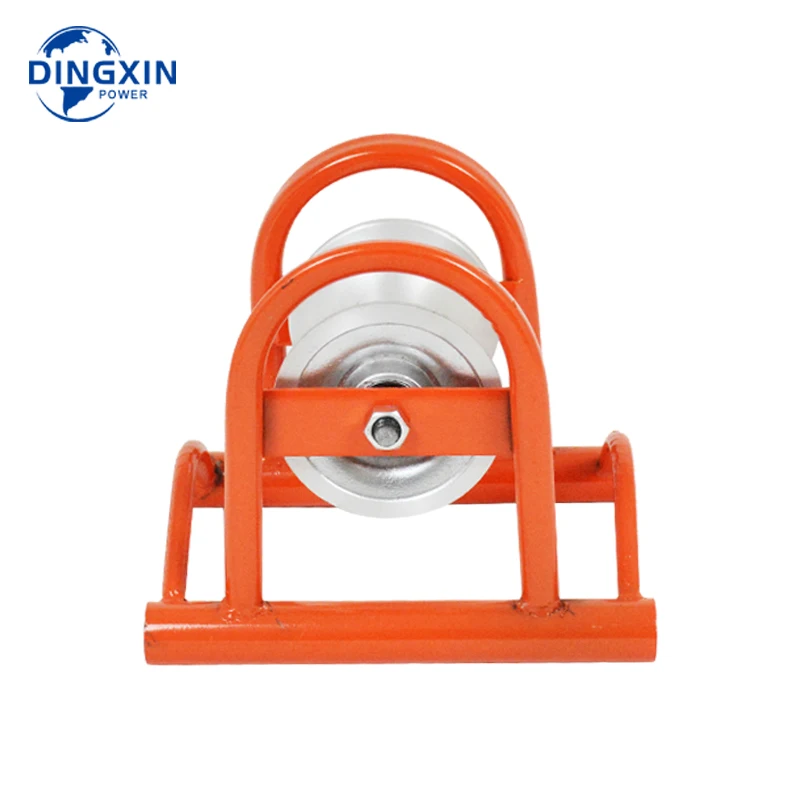 Industrial Stainless Steel Cable Pulling Rollers Cable Laying Roller Wire Pulley Cable Tray Roller