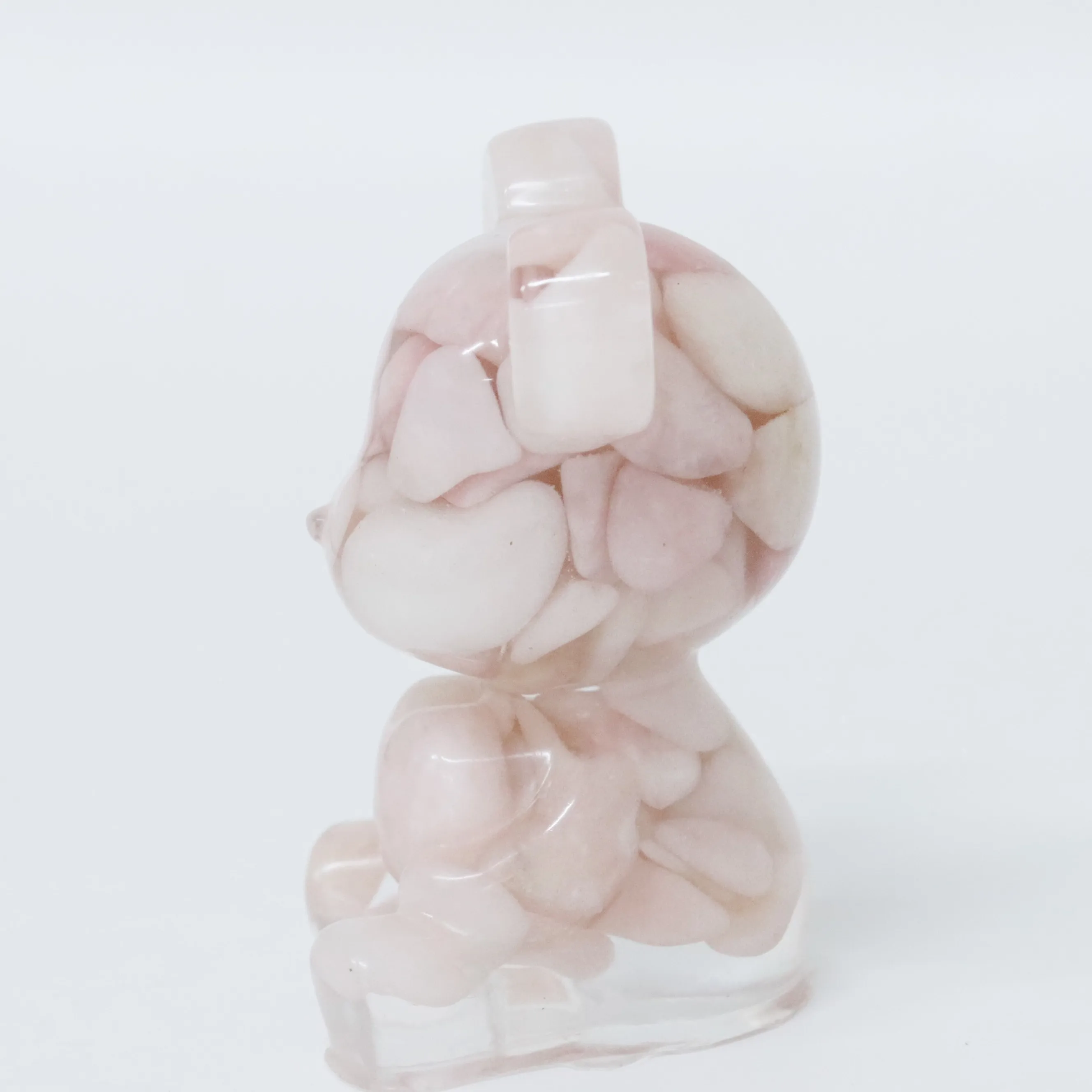 Wholesale Hand Made  Resin Crystal Macadam Resin Bear Resin Craft For Gift For home Decoration