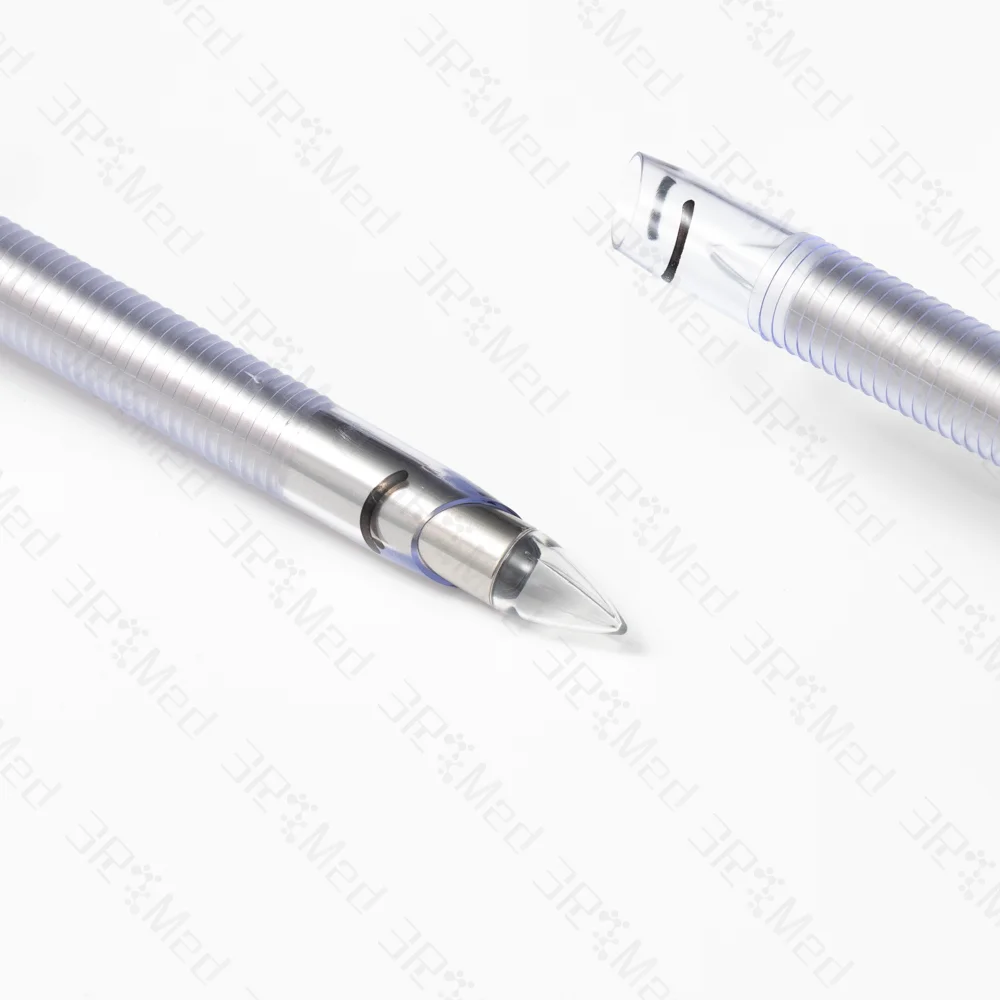 Disposable Medical Laparoscopic Trocar White Laparoscopic Surgery 3 Years Manual 3mm 5 Mm 10mm 12mm Sterile Blister Packing TUV