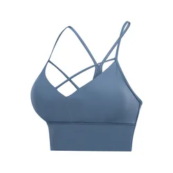 Wholesale Racerback Yoga Fitness Sports Bra Manufacturer Women Workout Bras