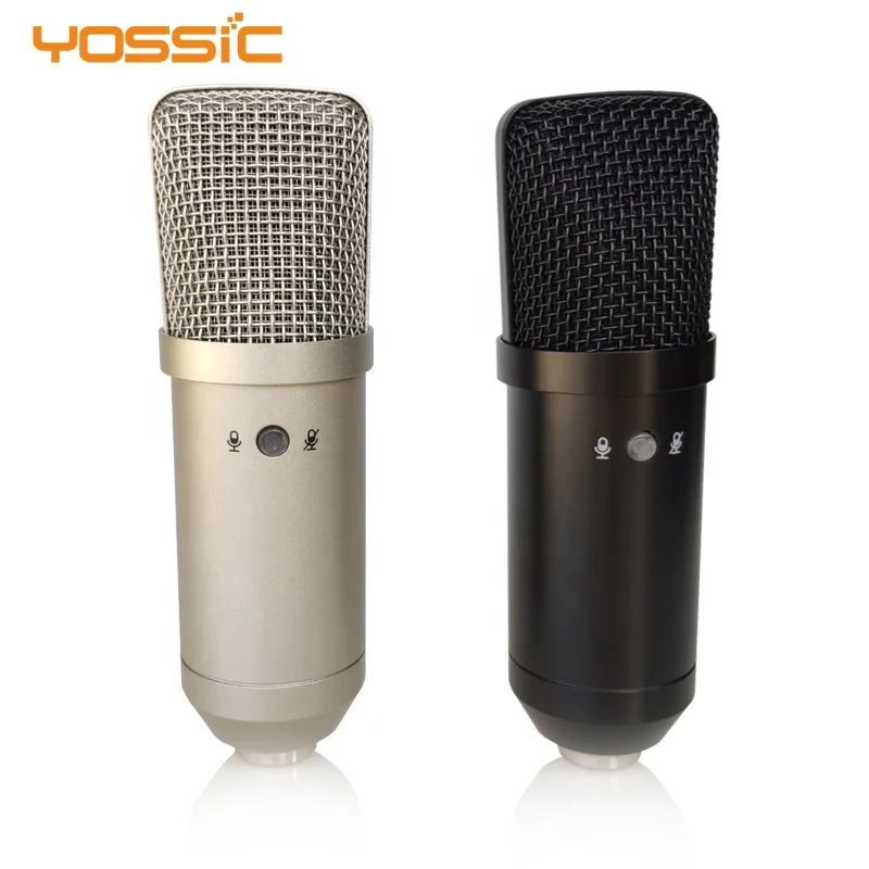 
BM750 usb microphone condenser microphone with a key mute function for podcasting 