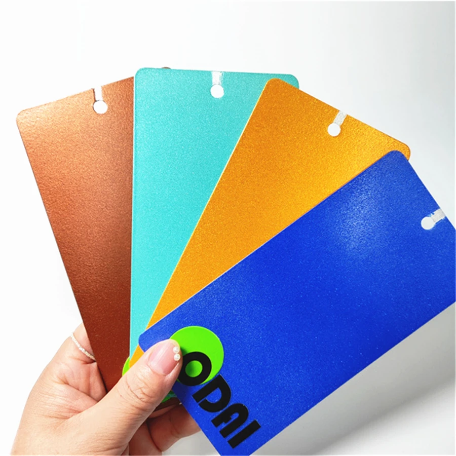 Manufacturer  Electrostatic Metallic Finished Gold Color Powder Coatings Paint