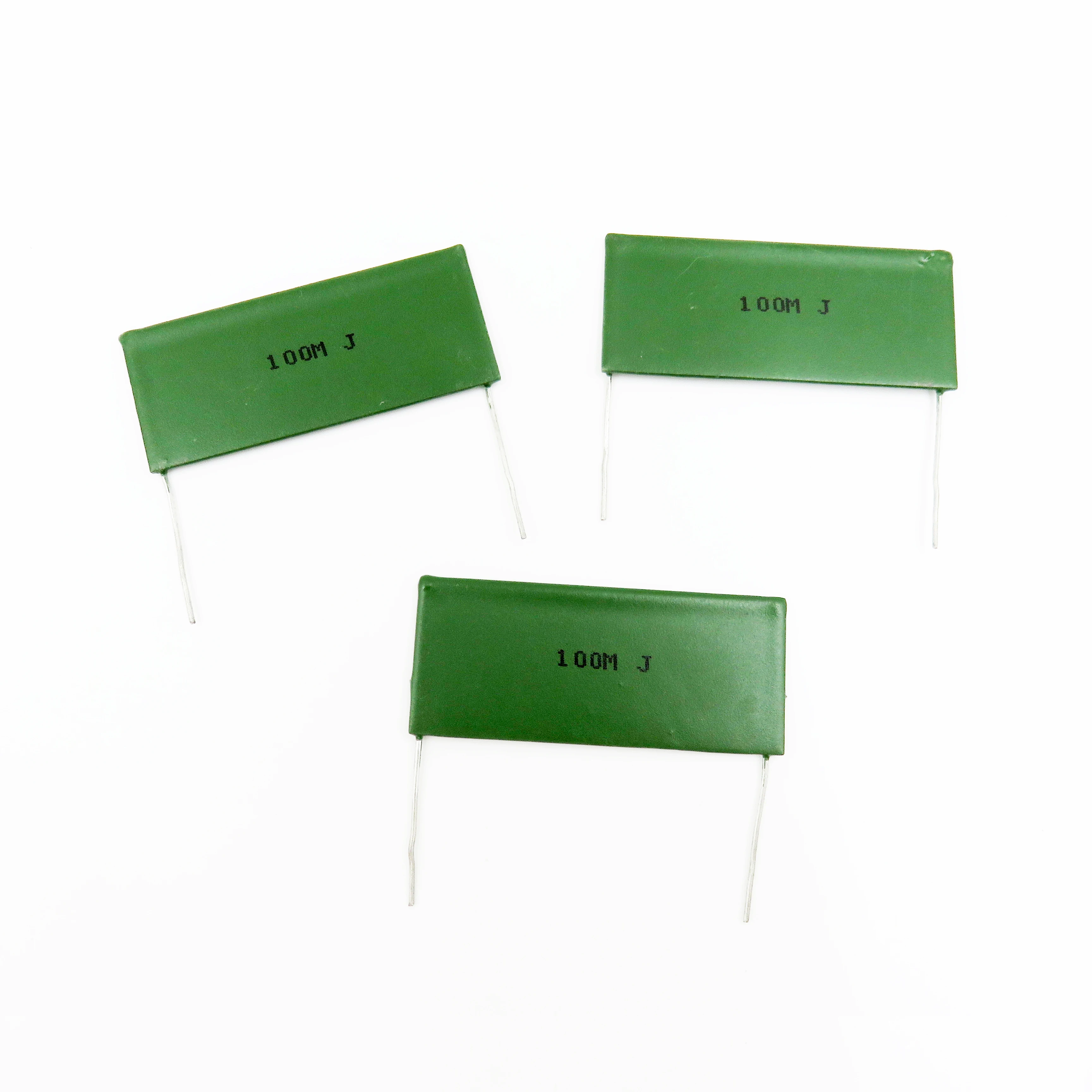 High precision high voltage flat resistor 1M 10M 100M