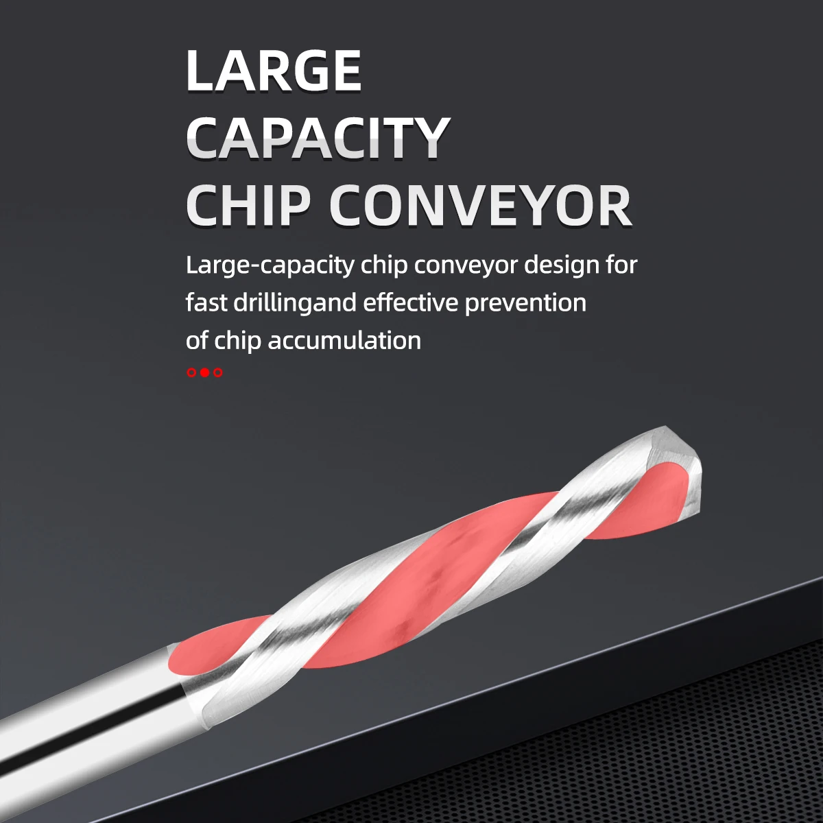 Bits left hand Shank Kit Twist Drilling Tool Making Hole Hand Bits Grinding Carving Metal