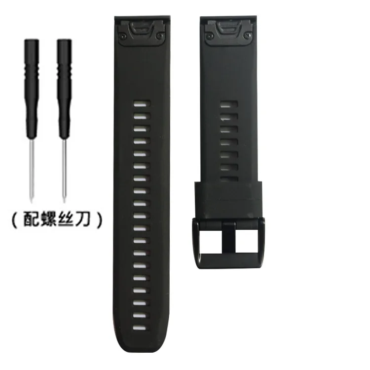 Smart Watch Band silicone bracelet Strap for Garmin Fenix 7 7x  5 5s 5X 6X 26MM 22MM 20MM