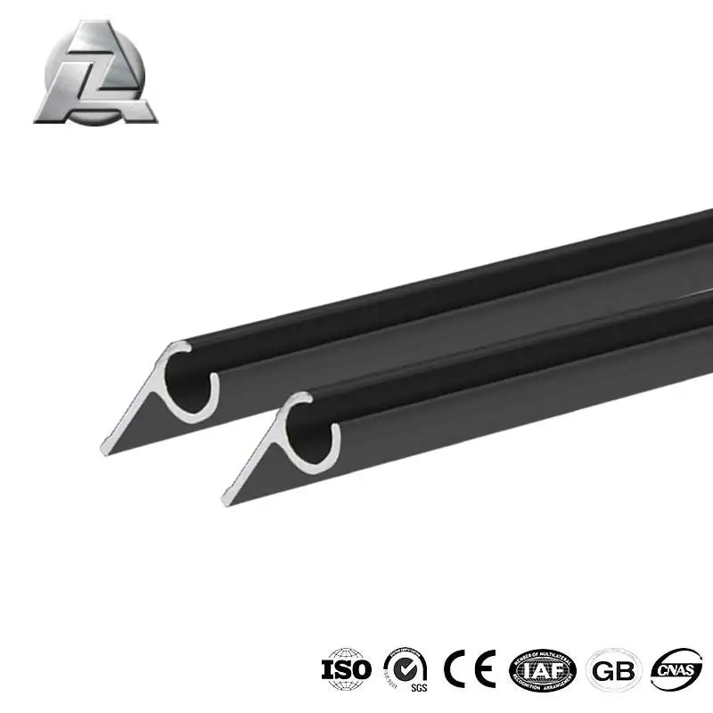 ZJD-KS107 один keder рельсы рельсовая тележка из алюминиевого сплава keder профиль штранг-прессования для тентов