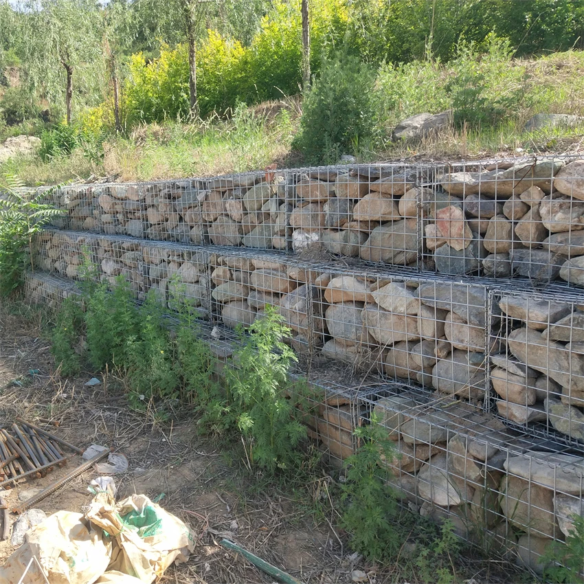 Gabion Wire Mesh Box Pvc Coated Gabion Walls Gabions For Stones