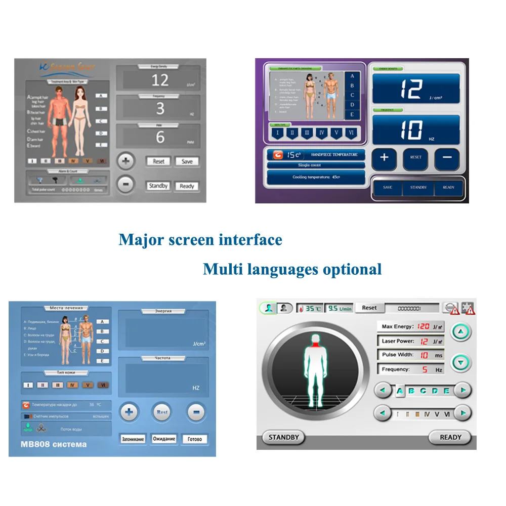 Triple Waves Equipamento Laser Partes Spare Parts Hair Removal Diode Laser Accessories to Manufacture Hair Removal Apparatus