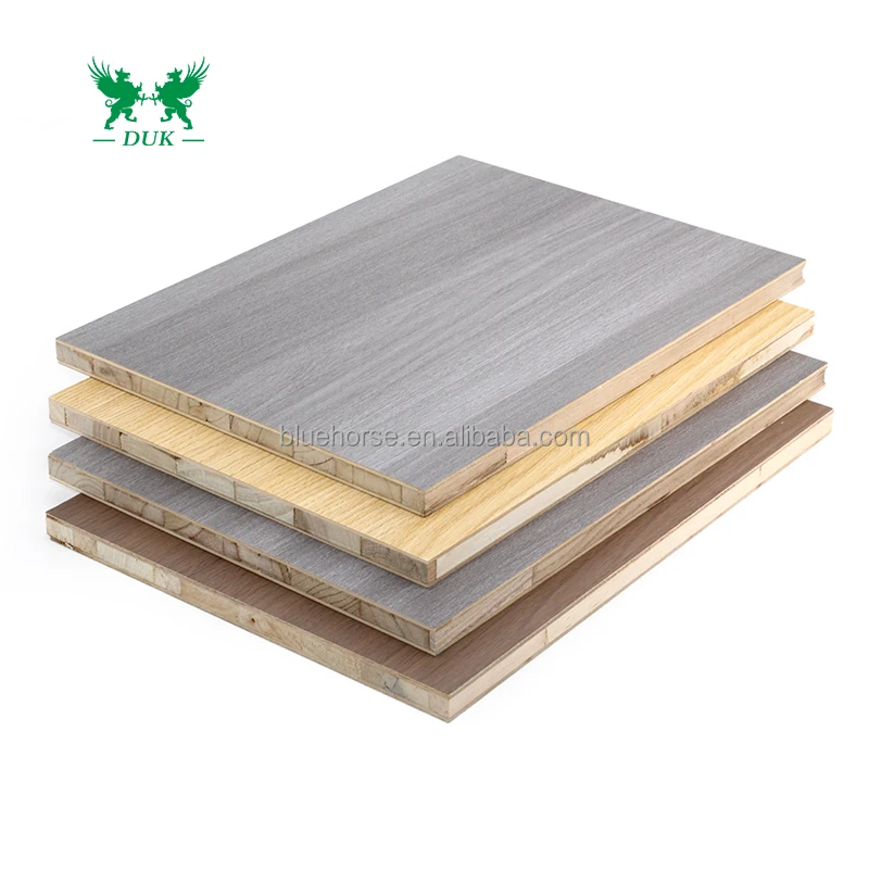 18mm Melamine Block Board Wood Grain Melamine Block Board
