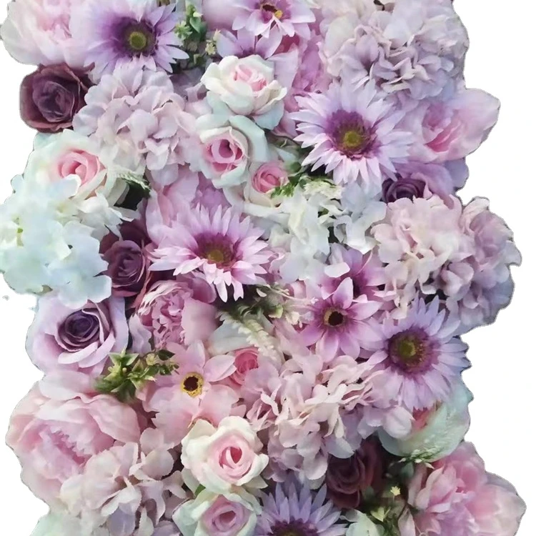 
V1007 China beautiful wall hanging flowers arch wedding decorative rose flowers 